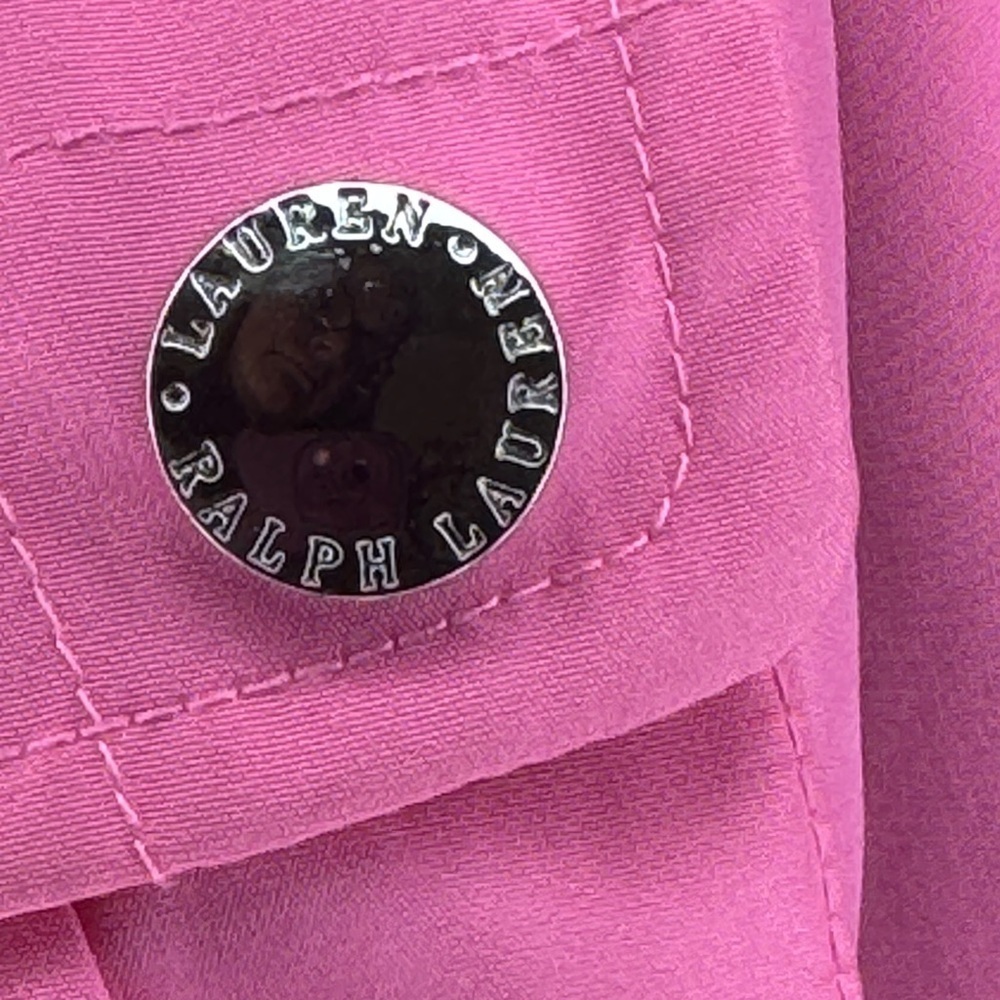 Ralph Lauren Reversible Black and Hot Pink Vest - Plus Size L - Picture 5 of 6